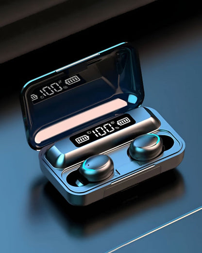 EchoPower F9 | Audífonos + Power Bank